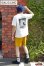 画像9: 「CAL O LINE」AMERICA WAVE T-SHIRTS キャルオーライン アメリカウェーブ 半袖Tシャツ  CL201-081 [ホワイト]