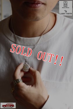 画像9: 「Button Works」×「Larry Smith」Vintage Button Necklace ボタンワークス × ラリースミス ヴィンテージボタン 懐中時計 シルバーネックレス [HEAD LIGHT]