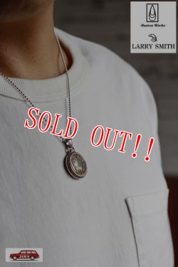 画像8: 「Button Works」×「Larry Smith」Vintage Button Necklace ボタンワークス × ラリースミス ヴィンテージボタン 懐中時計 シルバーネックレス [HEAD LIGHT]