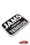 画像1: [10個限定発売]「JAMS」relieves TENSION オリジナルワッペン 群馬県桐生市製 [ブラック] (1)