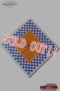 「Sugar & Co.」cleaning cloth シュガーアンドカンパニー クリーニングクロス バンダナ 抗菌加工 [オレンジ × ブルー]
