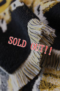 画像5: 「CAL O LINE」 TIBETAN TIGER BLANKET TOWEL キャルオーライン チベタン タイガー ブランケット 今治タオル CL020 [イエローブラック]