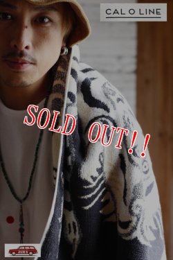 画像8: 「CAL O LINE」 TIBETAN TIGER BLANKET TOWEL キャルオーライン チベタン タイガー ブランケット 今治タオル CL020 [ホワイトブラック]