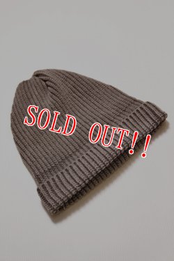 画像3: 「CAL O LINE」 SILK KNIT WATCH CAP 2 キャルオーライン シルクニット ワッチキャップ2 ピグメントダイ CL181-122 [レッド・モス・ネイビー・ブラック・ブラウン・アイボリー]