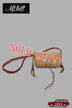 画像2: 「Mt.hill」Trail Bag マウントヒル トレイルレザーバッグ [タン]