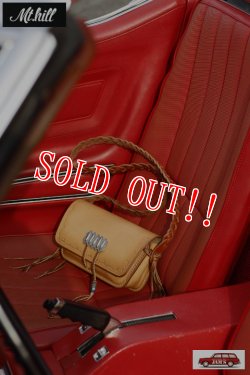 画像17: 「Mt.hill」Trail Bag マウントヒル トレイルレザーバッグ [タン]