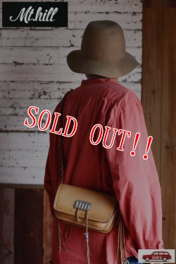 画像15: 「Mt.hill」Trail Bag マウントヒル トレイルレザーバッグ [タン]