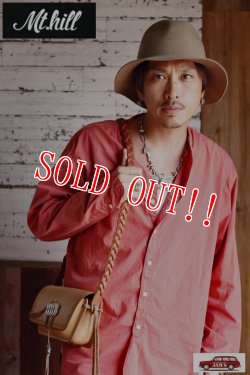 画像16: 「Mt.hill」Trail Bag マウントヒル トレイルレザーバッグ [タン]