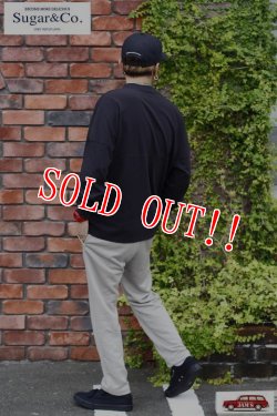 画像8: 「Sugar & Co.」Drop L/S Tee シュガーアンドカンパニー ドロップ 長袖Tシャツ [ブラック]