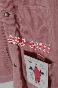 画像4: 「CAL O LINE」 CORDUROY ENGINEERS JACKET キャルオーライン コーデュロイ エンジニアジャケット CL192-058 [ピンク]