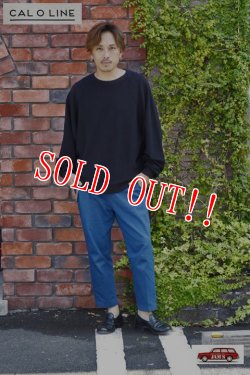 画像6: 「CAL O LINE」CALDERA CREW SWEAT キャルオーライン カルデラ クルースウェット  CL202-013 [ブラック]