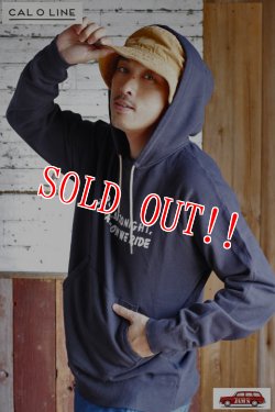 画像11: 「CAL O LINE」WE RIDE PRINT PULL PARKA キャルオーライン ウィーライド プリント プルオーバーパーカー CL202-017PT [ブラック]