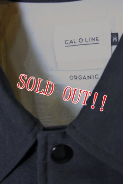 画像6: 「CAL O LINE」BLACKNESS LINE COACH JACKET キャルオーライン コーチジャケット シンサレート CL202-102 [ブラック]