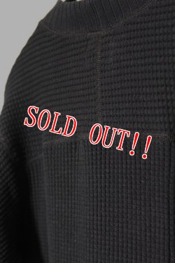 画像5: 「Jackman」 Waffle Mid-Neck ジャックマン ワッフル ミッドネック JM7653　「ブラック」