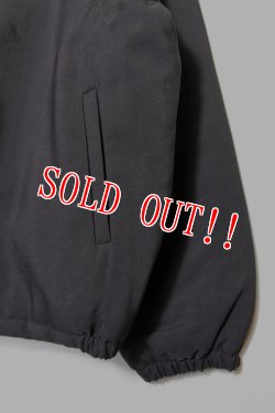 画像3: 「CAL O LINE」BLACKNESS LINE COACH JACKET キャルオーライン コーチジャケット シンサレート CL202-102 [ブラック]