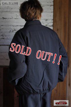 画像12: 「CAL O LINE」BLACKNESS LINE COACH JACKET キャルオーライン コーチジャケット シンサレート CL202-102 [ブラック]