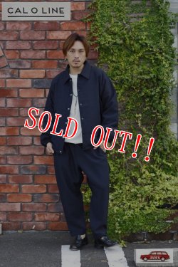 画像16: 「CAL O LINE」BLACKNESS LINE COACH JACKET キャルオーライン コーチジャケット シンサレート CL202-102 [ブラック]