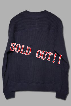 画像6: 「Jackman」 Waffle Mid-Neck ジャックマン ワッフル ミッドネック JM7653　「ダークネイビー」