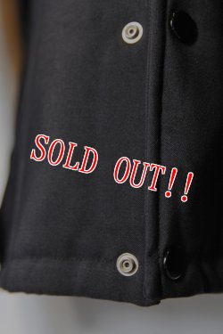 画像5: 「CAL O LINE」BLACKNESS LINE COACH JACKET キャルオーライン コーチジャケット シンサレート CL202-102 [ブラック]