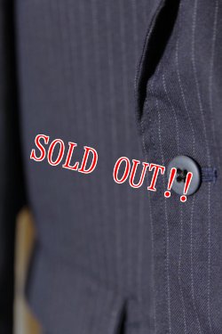 画像7: 「Jackman」 Stretch Jacket ジャックマン ストレッチジャケット ストライプ柄 JM8066 [ネイビー]