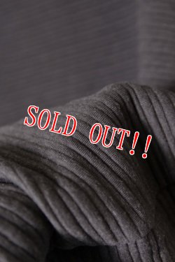 画像3: 「Jackman」Quilt High Neck ジャックマン キルト タートルネック トップス  JM7058 「ブラック」