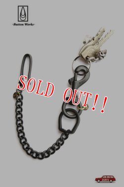 画像5: 「Button Works」Black Line Key Chain ボタンワークス ブラックライン キーチェーン 「ブラック」