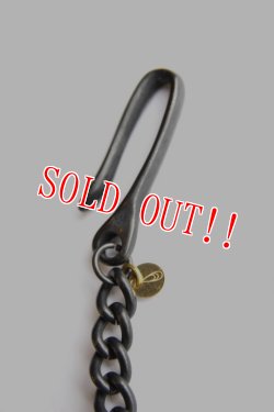 画像2: 「Button Works」Black Line Key Chain ボタンワークス ブラックライン キーチェーン 「ブラック」