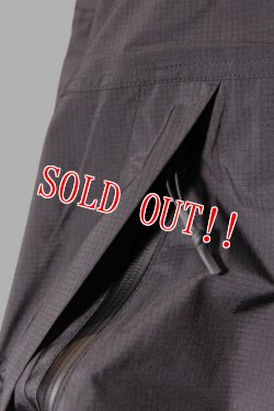 画像4: 「MOSSIR」 Hawke eVent Waterproof モシール ホーク イーベント ナイロン マウンテンパーカー MOC004 [ブラック]