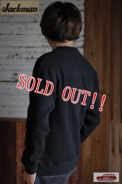 画像9: 「Jackman」 Waffle Mid-Neck ジャックマン ワッフル ミッドネック JM7653　「ブラック」