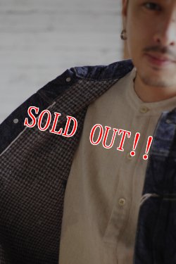 画像14: 「FULLCOUNT」Houndstooth Blanket Lined Type 1 Jacket フルカウント ブランケット付き デニムジャケット ファースト [インディゴ]