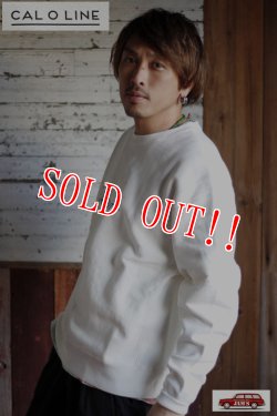 画像9: 「CAL O LINE」WESTERN EMB SWEAT キャルオーライン ウエスタン ステッチ スウェット リバースウィーブ CL202-049EMB [ホワイト]