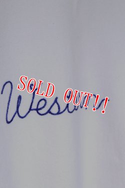 画像2: 「CAL O LINE」WESTERN EMB SWEAT キャルオーライン ウエスタン ステッチ スウェット リバースウィーブ CL202-049EMB [ホワイト]