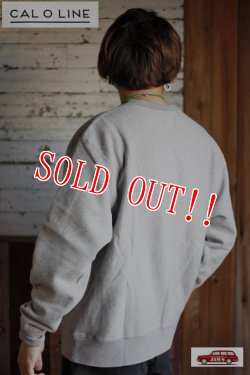 画像9: 「CAL O LINE」WESTERN EMB SWEAT キャルオーライン ウエスタン ステッチ スウェット リバースウィーブ CL202-049EMB [グレー]