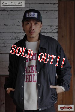 画像14: 「CAL O LINE」COACH JACKET キャルオーライン コーチジャケット CL211-006 [ブラック]