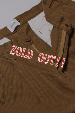 画像2: 「CAL O LINE」2TUCK KARSEY TROUSERS キャルオーライン ２タックカルゼトラウザー CL202-091 [ブラウンベージュ]