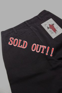 画像5: 「CAL O LINE」2TUCK KARSEY TROUSERS キャルオーライン ２タックカルゼトラウザー CL202-091 [ネイビー]