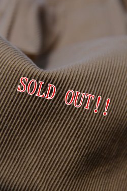 画像5: 「CAL O LINE」2TUCK KARSEY TROUSERS キャルオーライン ２タックカルゼトラウザー CL202-091 [ブラウンベージュ]