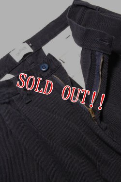 画像3: 「CAL O LINE」2TUCK KARSEY TROUSERS キャルオーライン ２タックカルゼトラウザー CL202-091 [ネイビー]