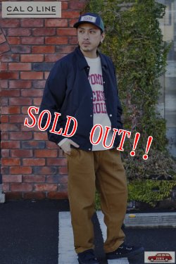 画像9: 「CAL O LINE」2TUCK KARSEY TROUSERS キャルオーライン ２タックカルゼトラウザー CL202-091 [ブラウンベージュ]