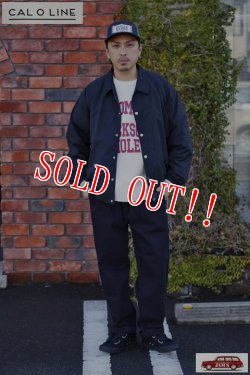 画像15: 「CAL O LINE」COACH JACKET キャルオーライン コーチジャケット CL211-006 [ブラック]