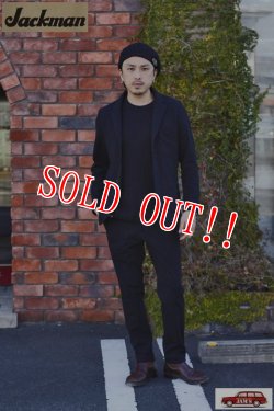 画像7: 「Jackman」 Stretch Jacket 2021SS ジャックマン ストレッチ カットソージャケット JM8010 [ブラック]