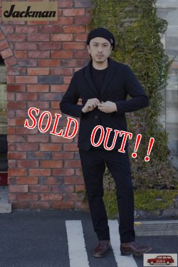 画像10: 「Jackman」 Stretch Jacket 2021SS ジャックマン ストレッチ カットソージャケット JM8010 [ブラック]