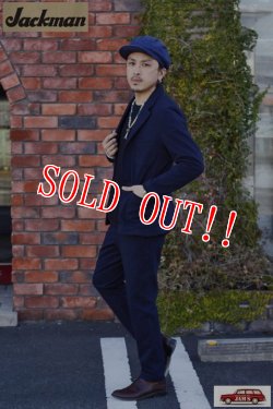 画像8: 「Jackman」 Stretch Jacket 2021SS ジャックマン ストレッチ カットソージャケット JM8010 [ダークネイビー]