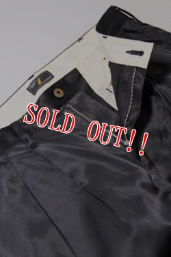 画像2: 「STRANGE TRIP」WIDE ROCKER EASY ストレンジトリップ ワイドロッカー イージー サテンパンツ [ブラック]