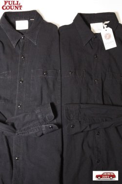 画像14: 「FULLCOUNT」BASIC CHAMBRAY SHIRT フルカウント ベーシック シャンブレーシャツ [ブラック]