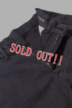 画像5: 「FULLCOUNT」Twisted Heather Tapered Trousers フルカウント ツイステッドヘザー テーパードトラウザーズ [ブラック]