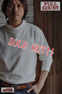 画像12: ［JAMS限定］「FULLCOUNT」×「JAMS」 TURTL NECK LONG SLEEVE Tee フルカウント JAMS別注 タートルネック ロングスリーブ Tシャツ [ホワイト]