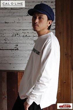画像8: 「CAL O LINE」WESTSIDE BANKS L/S Tee キャルオーライン ウエストサイド バンクス プリント 長袖Tシャツ  CL211-055 [ホワイト]