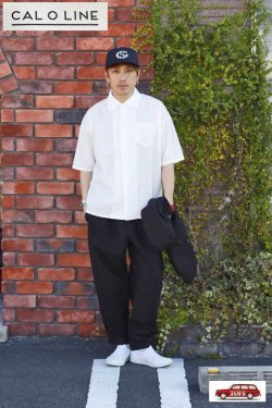 画像15: 「CAL O LINE」CATALINA JACKET キャルオーライン カタリナジャケット オリジナル リップル生地 CL201-023 [ブラック]