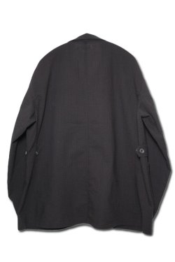 画像8: 「CAL O LINE」CATALINA JACKET キャルオーライン カタリナジャケット オリジナル リップル生地 CL201-023 [ブラック]